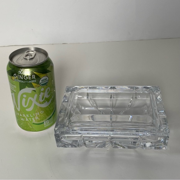 Miller Rogaska Lead Crystal Box With Cover Vintage Cut Glass 6” X 4” Jewelry - Picture 14 of 16